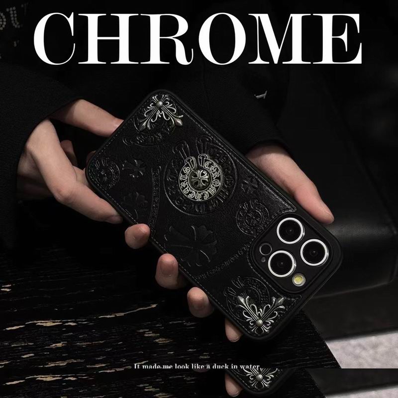 Chrome Hearts iphone 11-15pro max  (3)