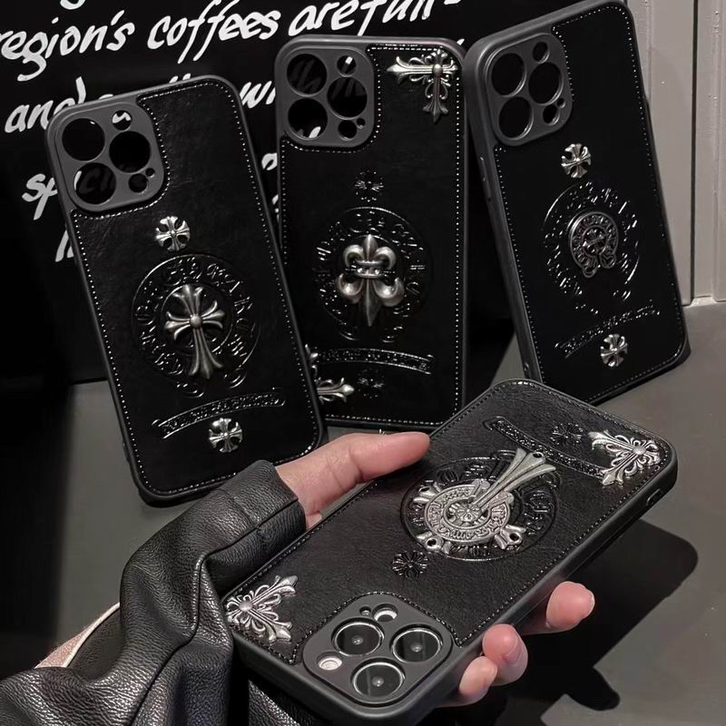 Chrome Hearts iphone 11-15pro max  (3)