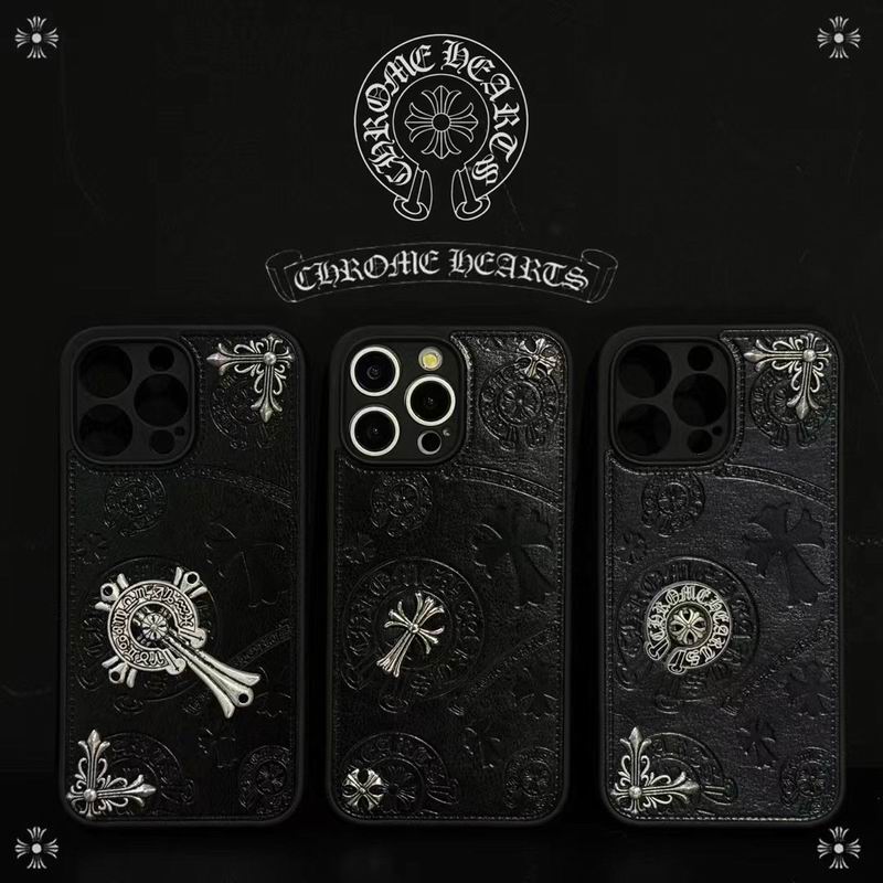 Chrome Hearts iphone 11-15pro max  (4)