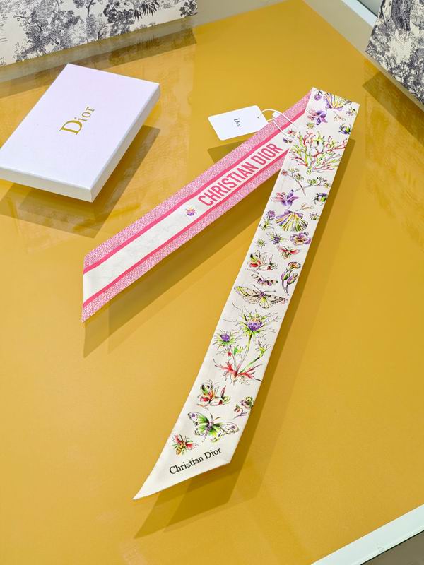 Dior silk ribbon 6X105cm E01 (17)