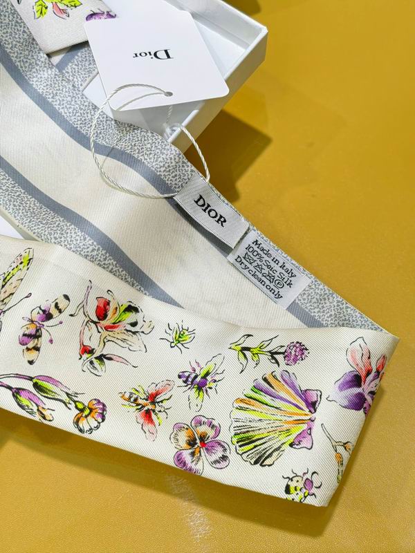 Dior silk ribbon 6X105cm E01 (6)