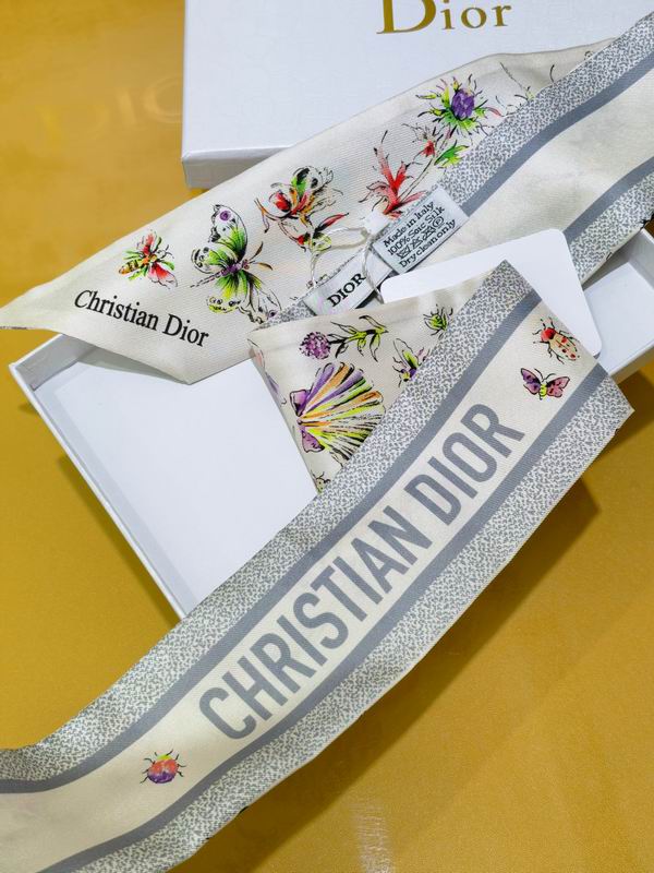 Dior silk ribbon 6X105cm E01 (7)