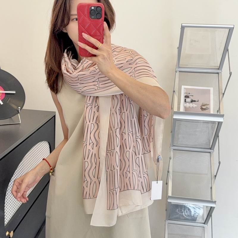 Dior silk scarf 90-180cm E50 (5)