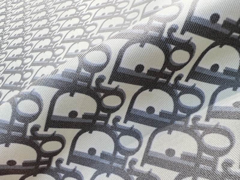 Dior silk scarf 90X90cm E43 (20)