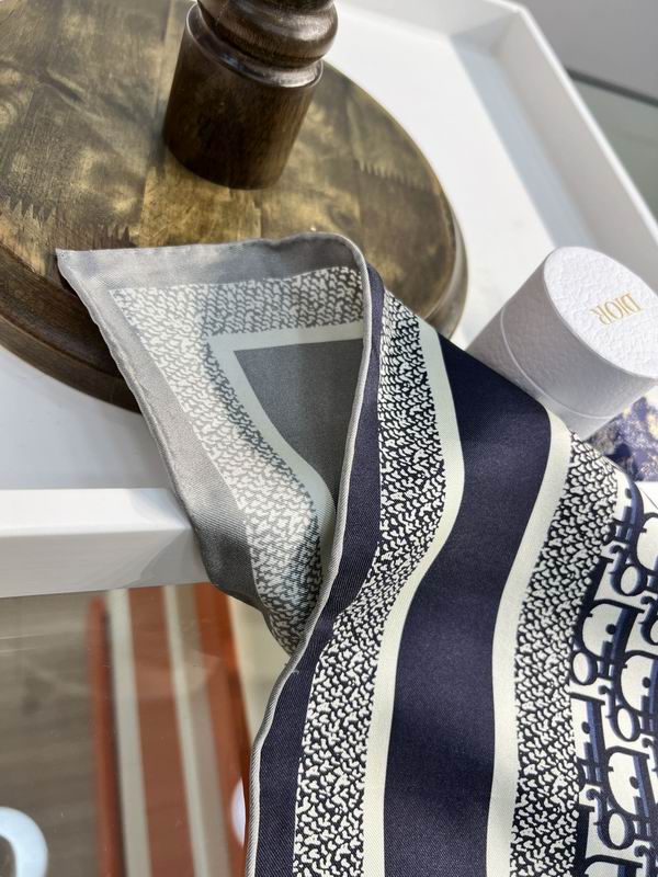 Dior silk scarf 90X90cm E43 (23)