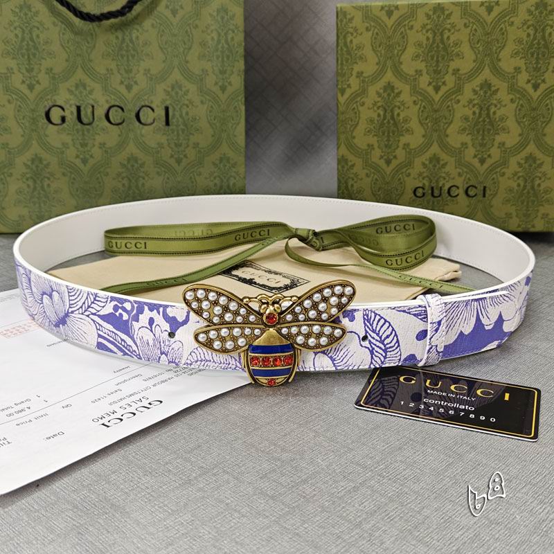 Gucci belt 35mmX80-125cm lb (10)