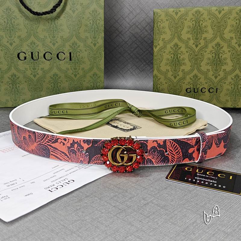 Gucci belt 35mmX80-125cm lb (15)