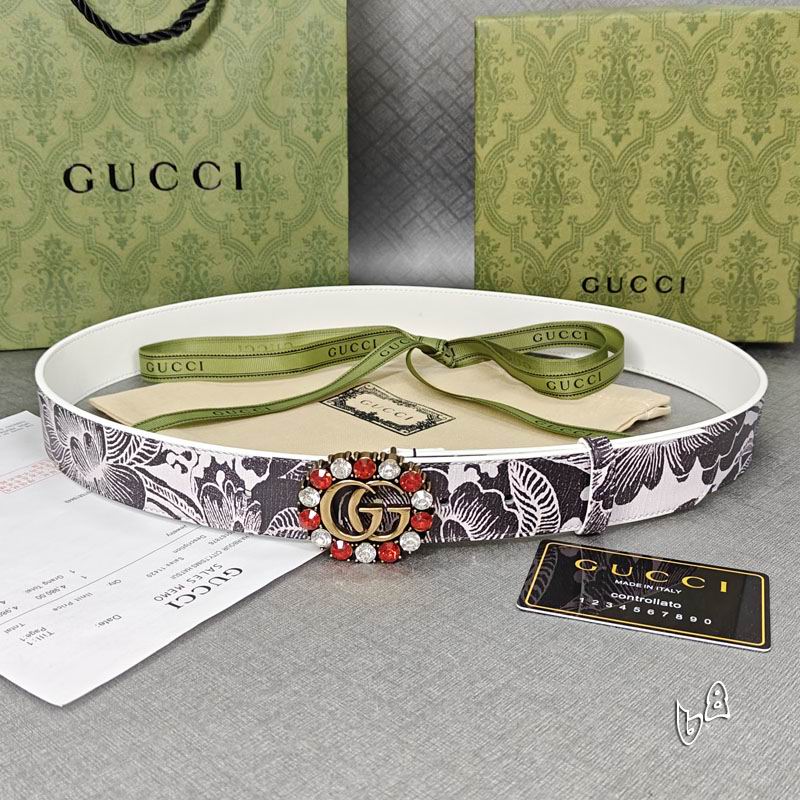 Gucci belt 35mmX80-125cm lb (18)