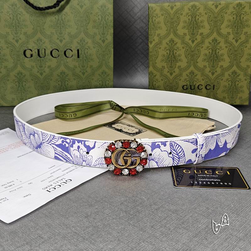 Gucci belt 35mmX80-125cm lb (24)