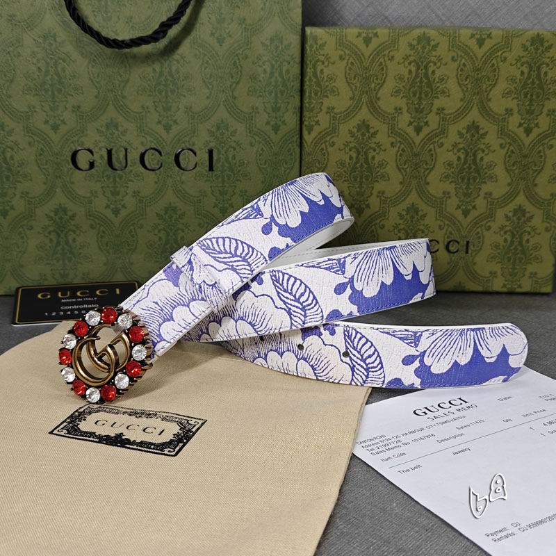 Gucci belt 35mmX80-125cm lb (26)