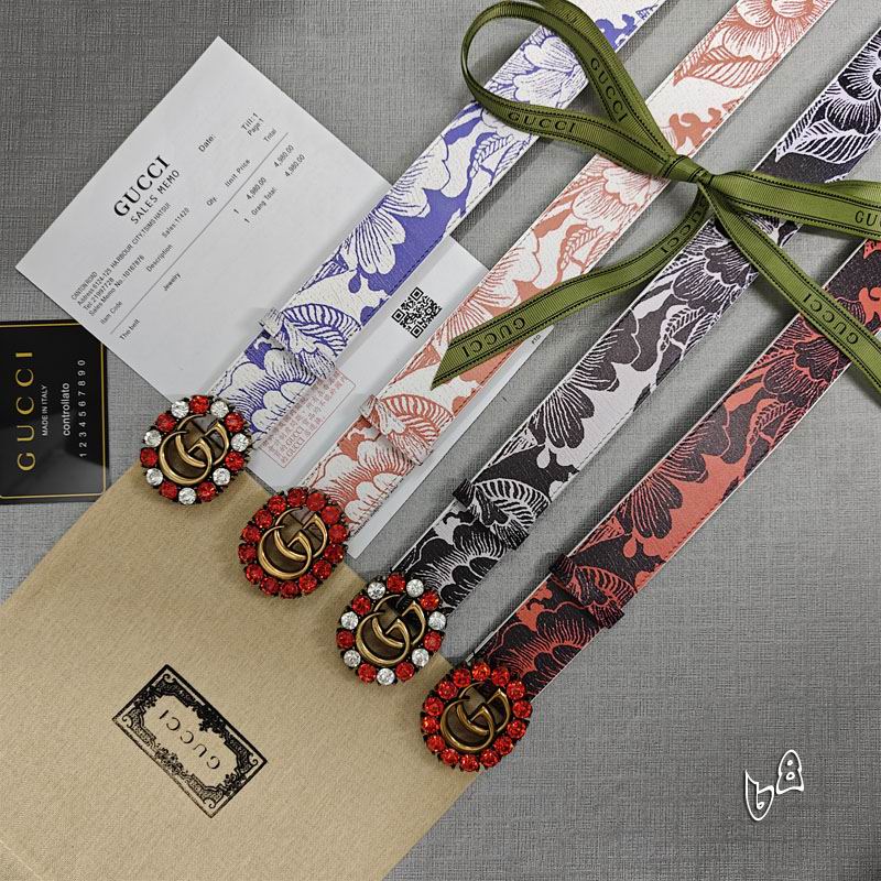 Gucci belt 35mmX80-125cm lb (27)