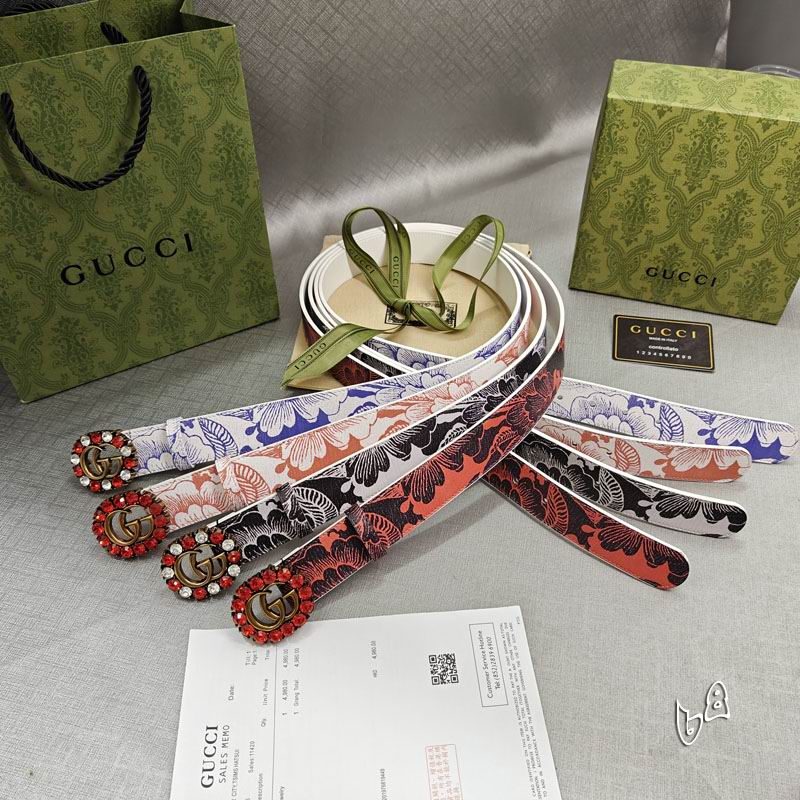 Gucci belt 35mmX80-125cm lb (28)