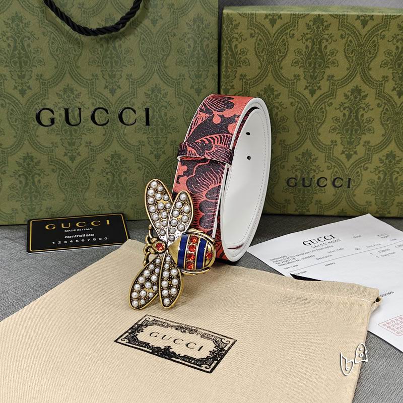 Gucci belt 35mmX80-125cm lb (5)