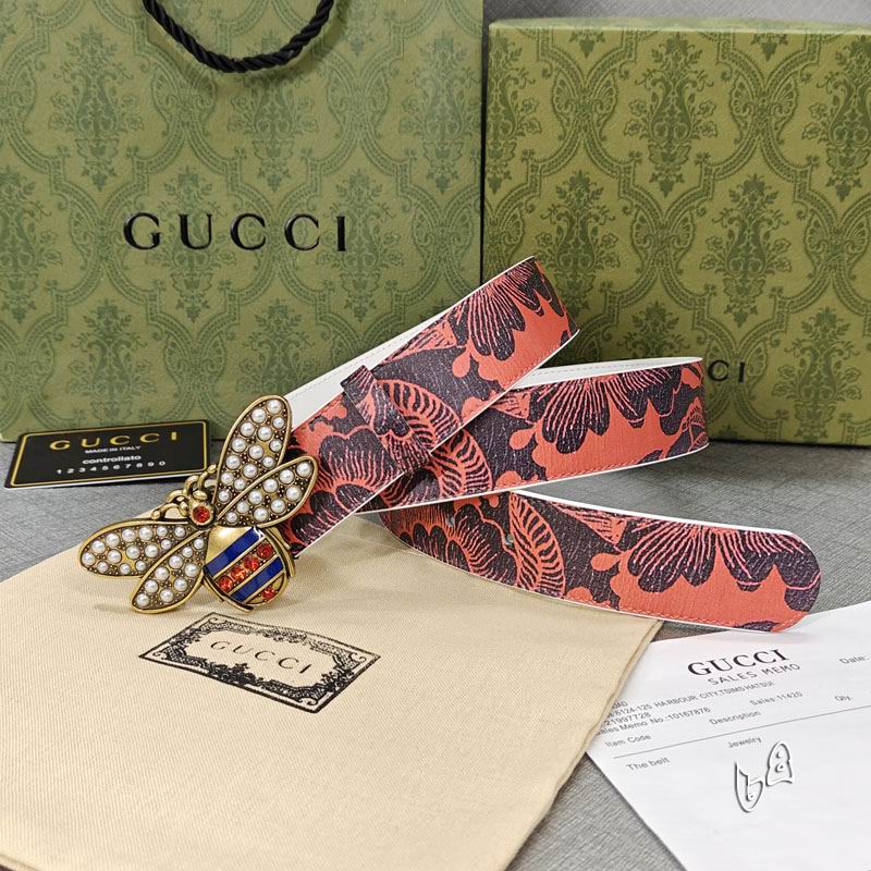 Gucci belt 35mmX80-125cm lb (6)