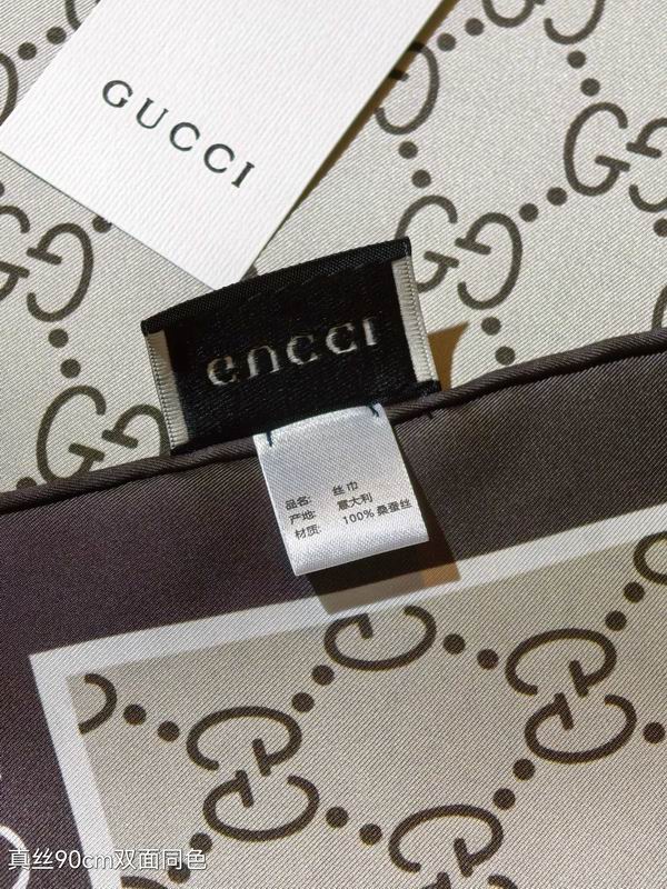 Gucci slik scarf 90X90cm E24 (13)