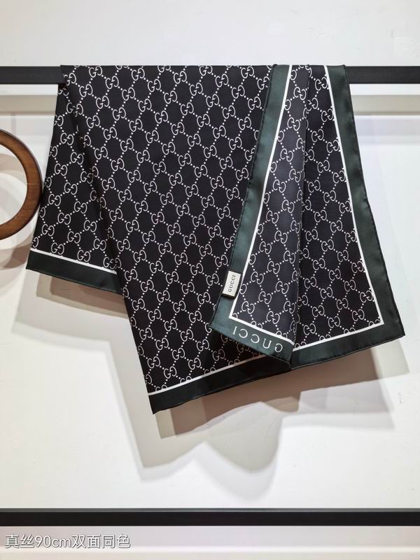 Gucci slik scarf 90X90cm E24 (20)