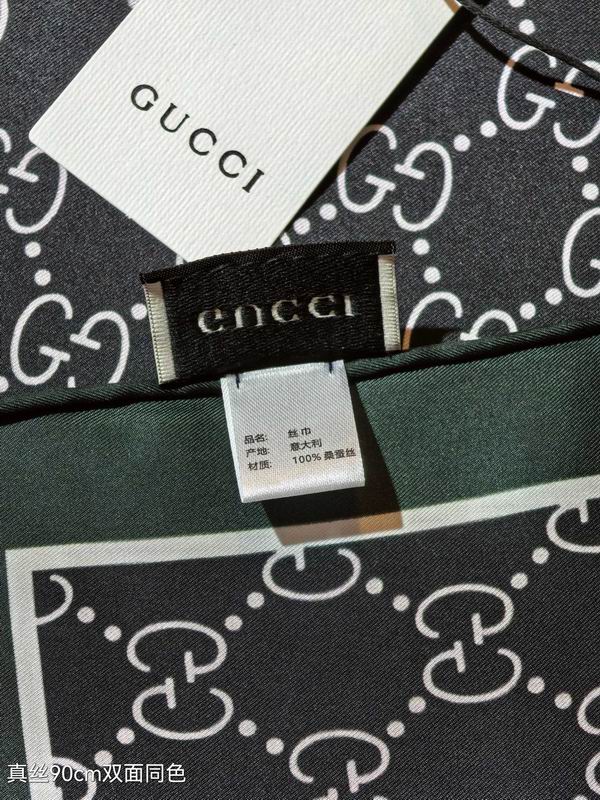 Gucci slik scarf 90X90cm E24 (22)