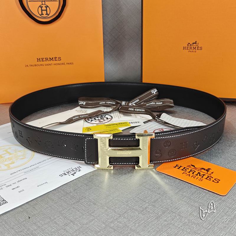Hermes belt 38mmX90-125cm lb  (1)