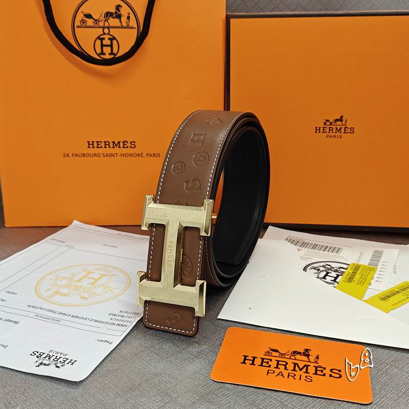 Hermes belt 38mmX90-125cm lb  (11)