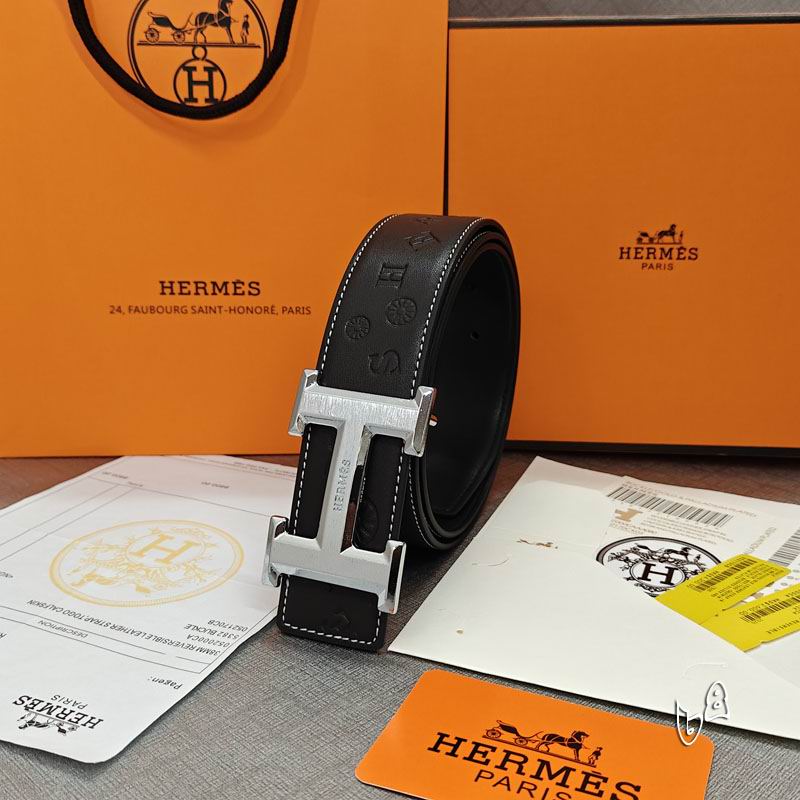 Hermes belt 38mmX90-125cm lb  (14)