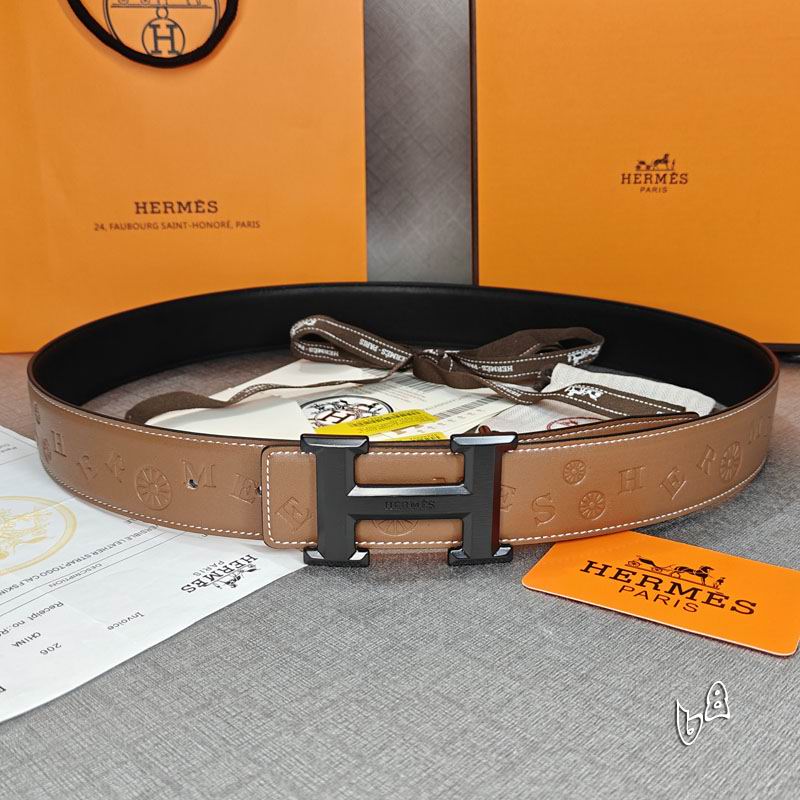 Hermes belt 38mmX90-125cm lb  (16)