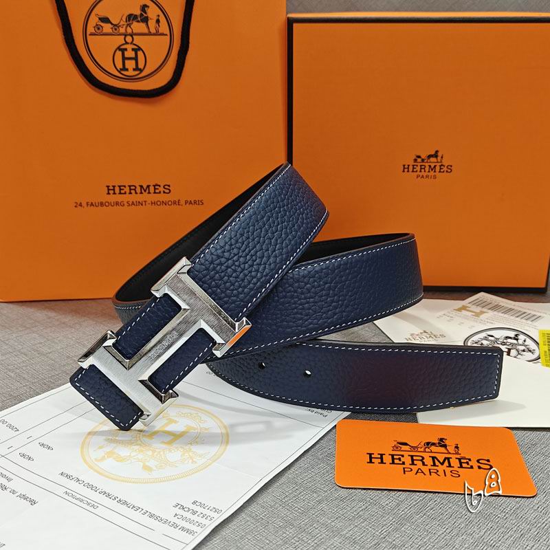 Hermes belt 38mmX90-125cm lb  (23)