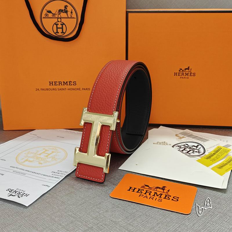 Hermes belt 38mmX90-125cm lb  (25)