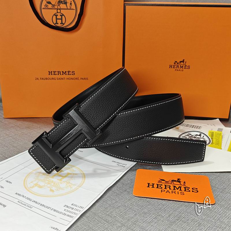 Hermes belt 38mmX90-125cm lb  (29)