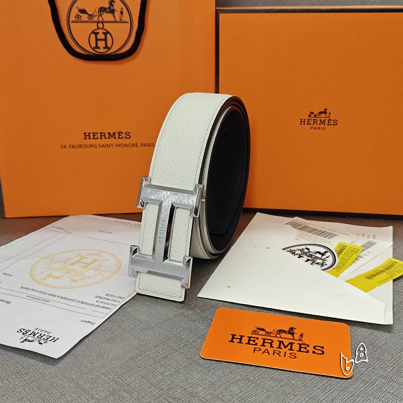 Hermes belt 38mmX90-125cm lb  (31)
