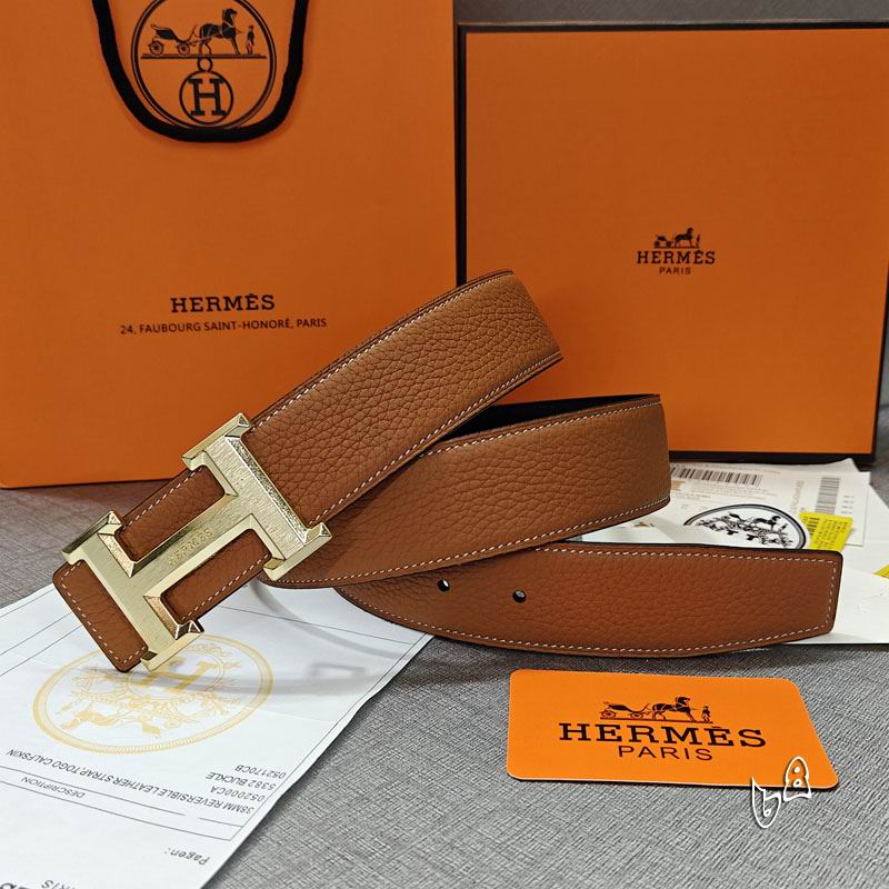 Hermes belt 38mmX90-125cm lb  (35)