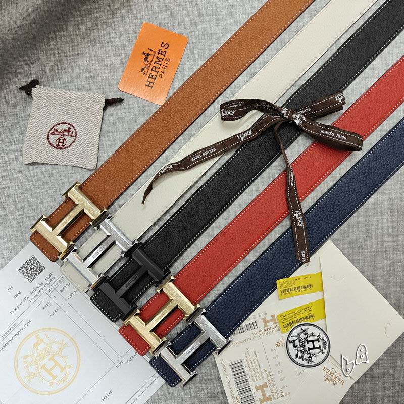 Hermes belt 38mmX90-125cm lb  (36)