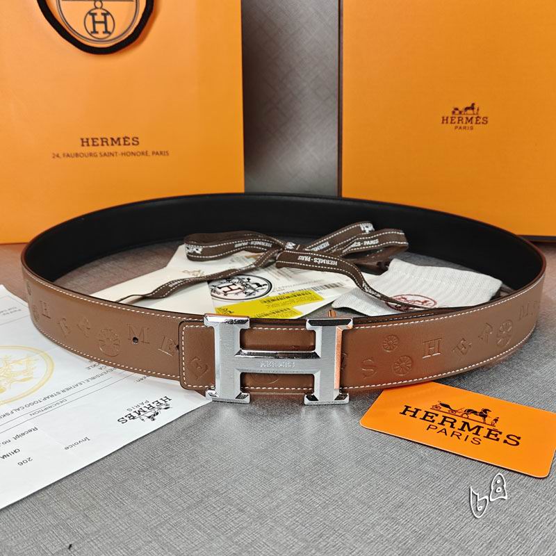 Hermes belt 38mmX90-125cm lb  (4)