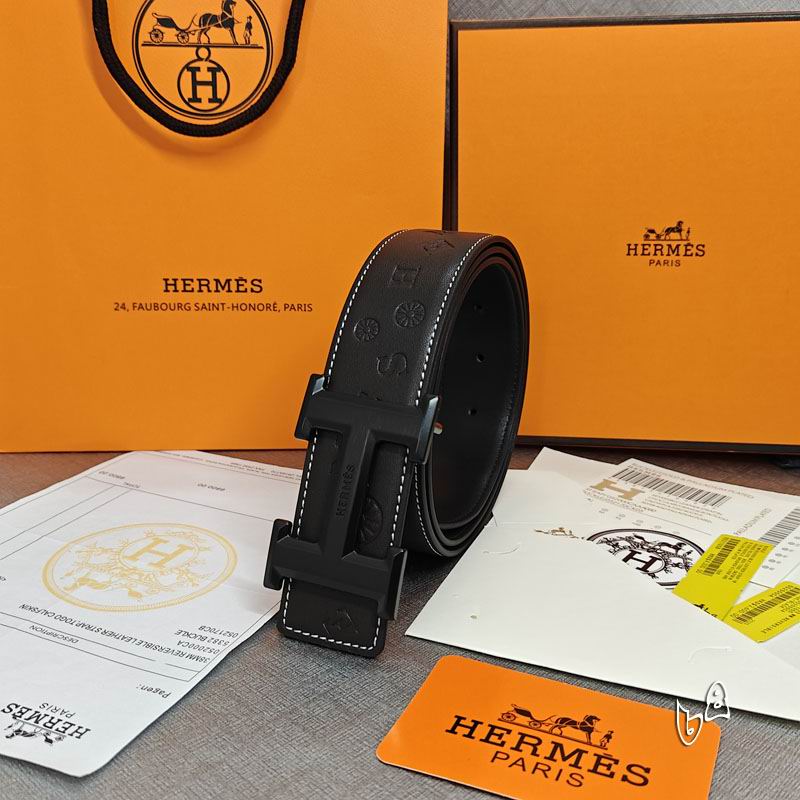Hermes belt 38mmX90-125cm lb  (8)