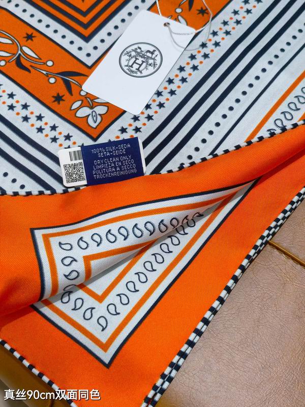 Hermes silk Scarf 90X90cm E04 (31)