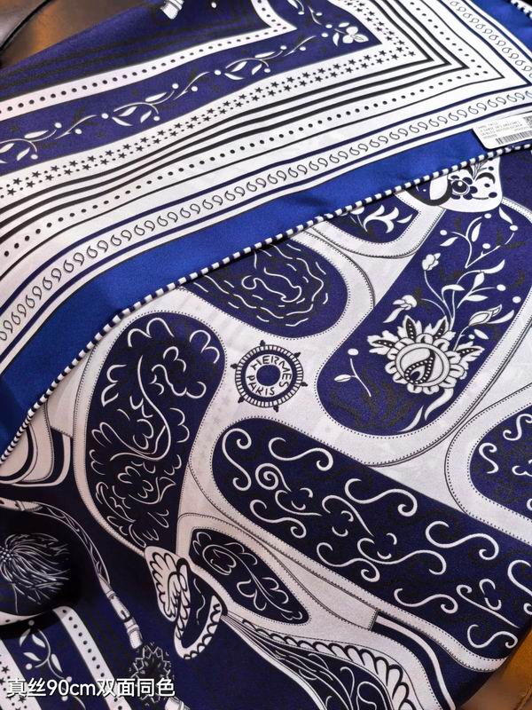 Hermes silk Scarf 90X90cm E04 (4)