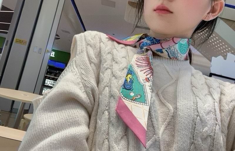 Hermes silk ribbon hm (107)