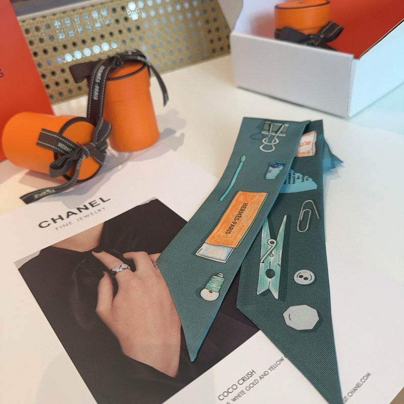 Hermes silk ribbon hm (209)