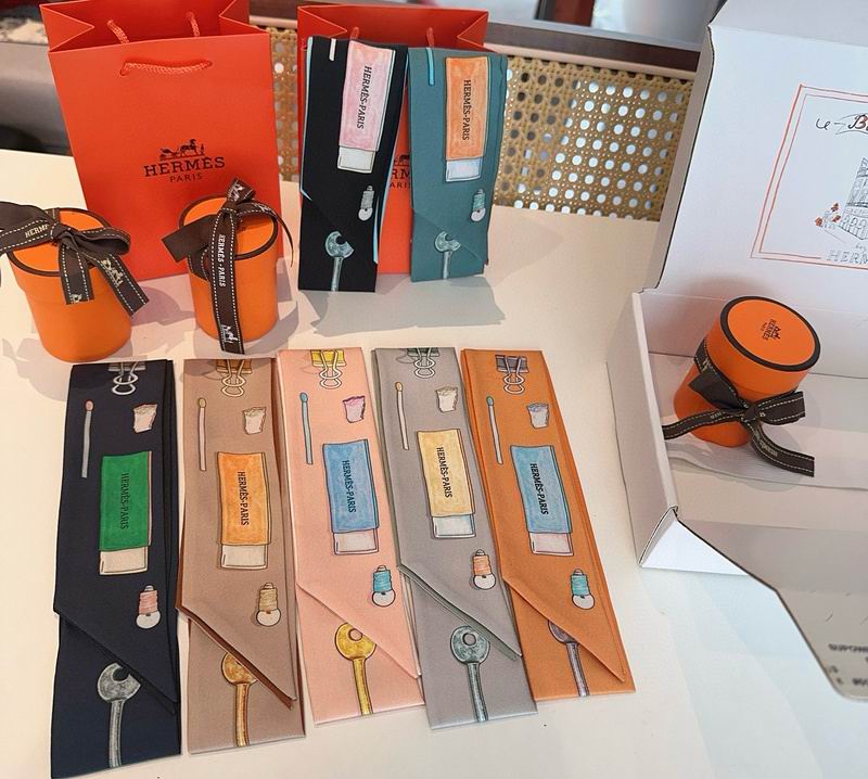 Hermes silk ribbon hm (218)