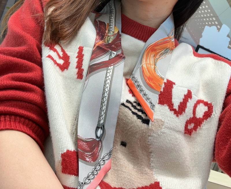 Hermes silk ribbon hm (253)