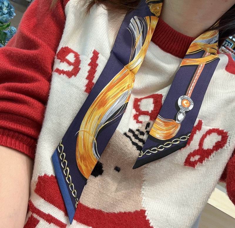 Hermes silk ribbon hm (265)