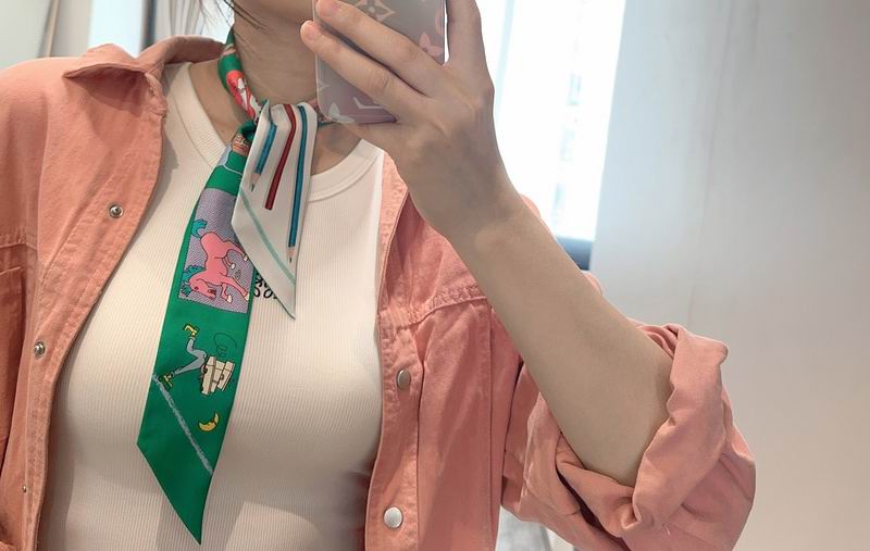 Hermes silk ribbon hm (278)