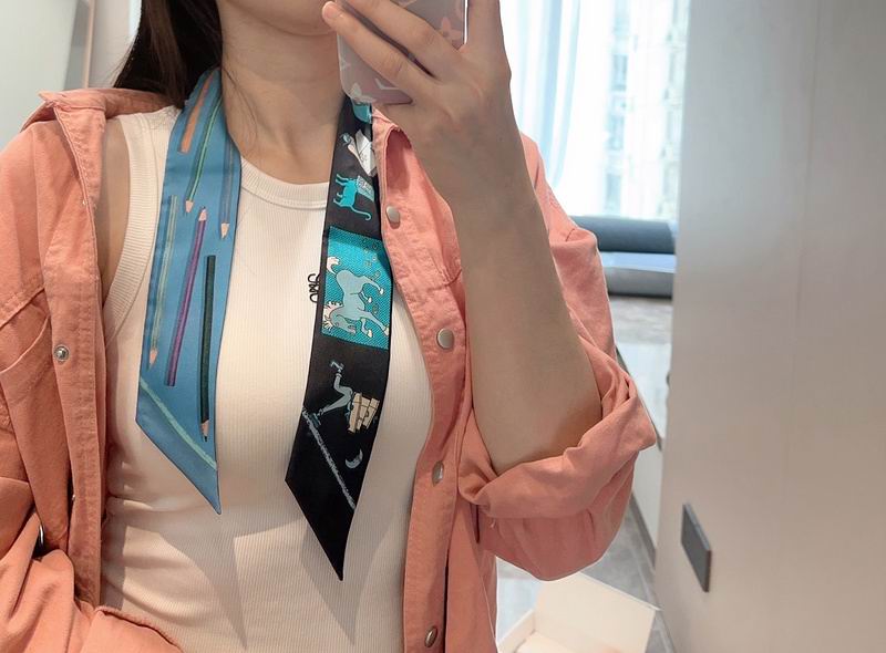 Hermes silk ribbon hm (281)