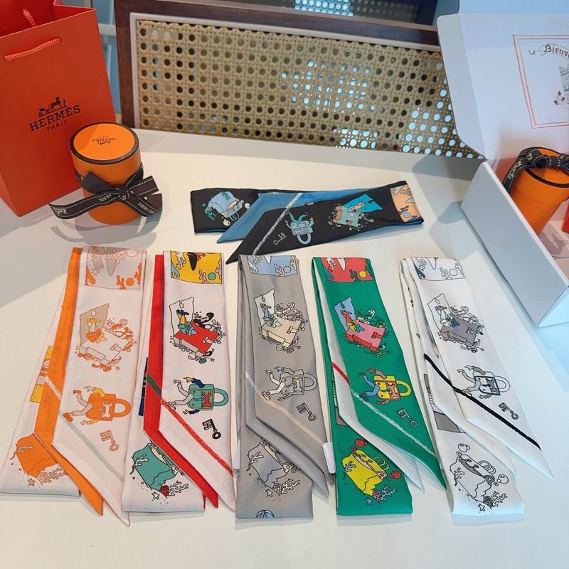Hermes silk ribbon hm (285)