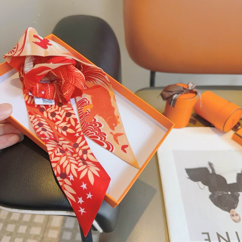 Hermes silk ribbon hm (313)