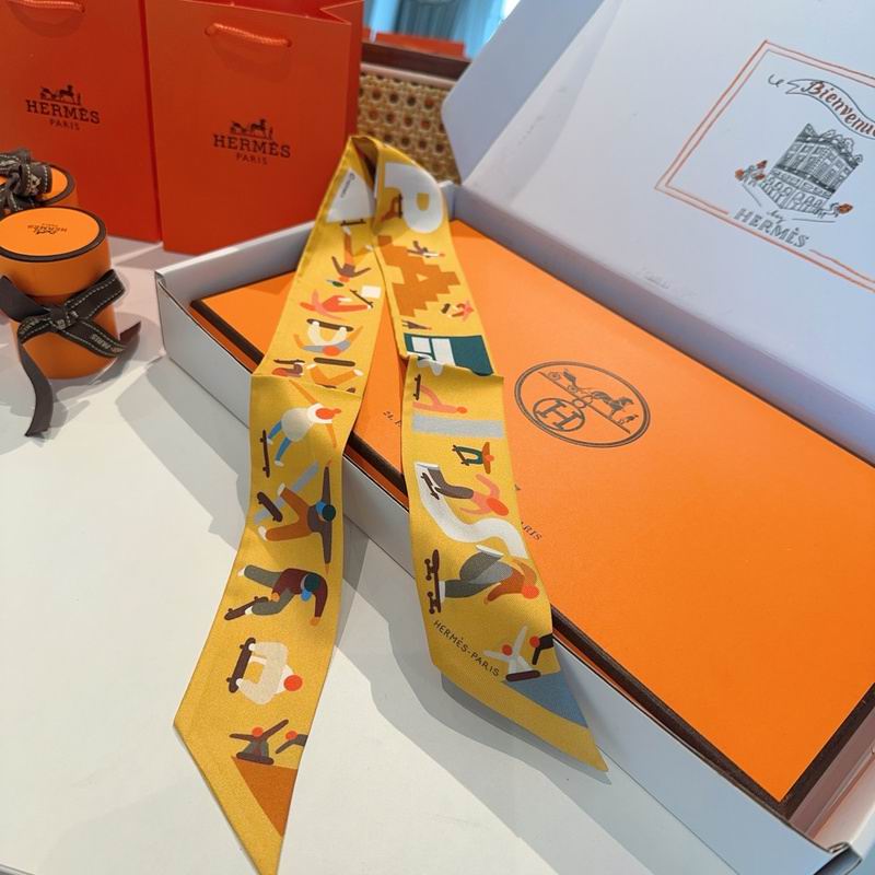 Hermes silk ribbon hm (373)