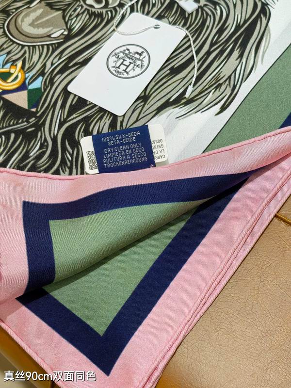 Hermes silk scarf 90X90cm E68 (40)