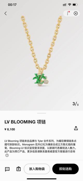 LV Necklace 12lyh775 (1)