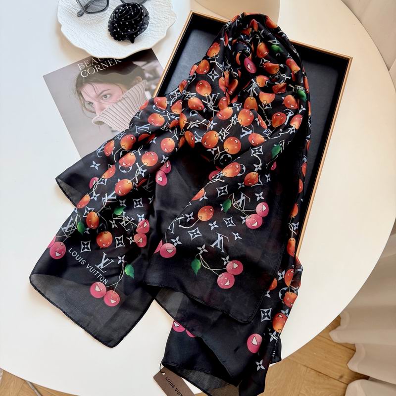 LV silk scarf 90-180cm E19 (11)