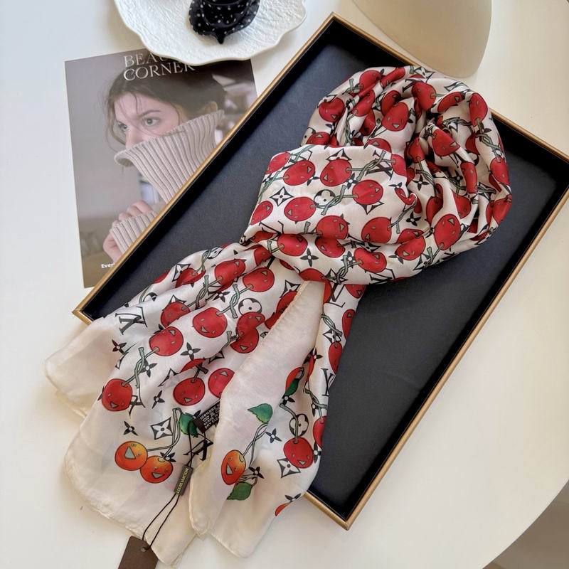 LV silk scarf 90-180cm E19 (15)