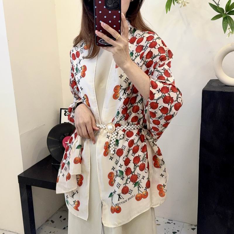 LV silk scarf 90-180cm E19 (17)